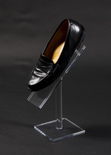 Le nouvel acrylique acrylique clair rond de /Customized de boîte de présentation de chaussure chausse la boîte de présentation