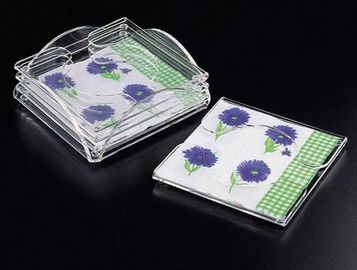 High Quality Acrylic Coasters With Napkin Inserts With Reasonable Price