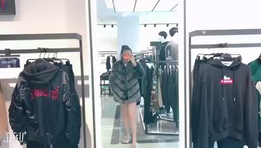 Veste de haute qualité faite sur commande et en gros de fourrure de faux de 2018 nouvelle femmes